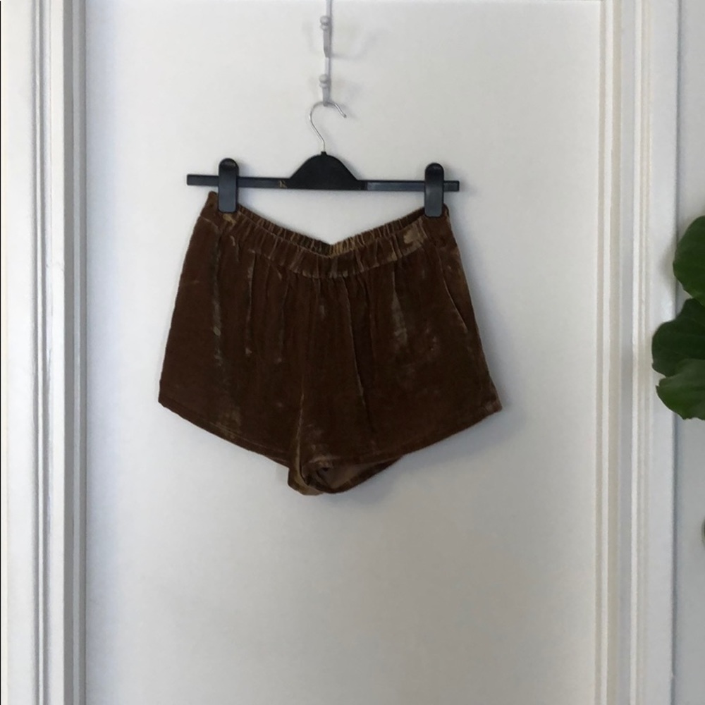 Velvet Shorts